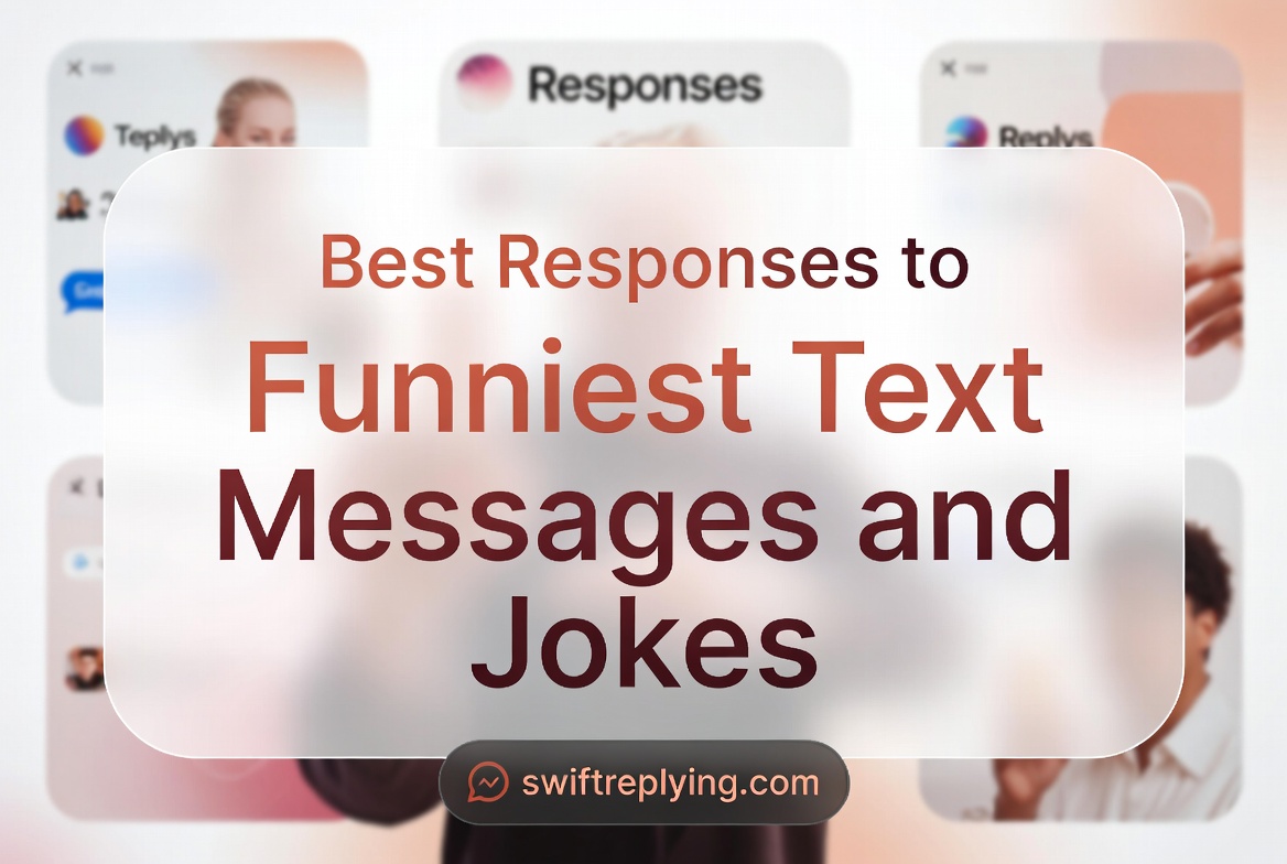 Best Responses to Funniest Text Messages and Jokes