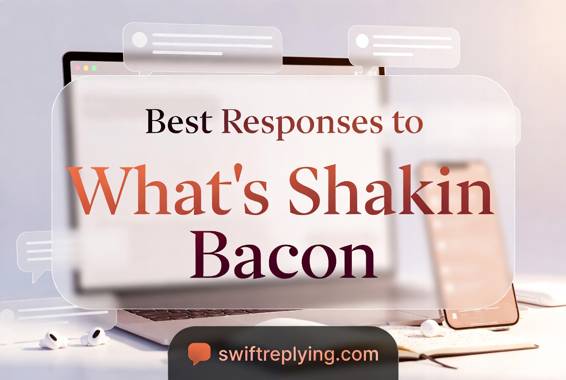 Best Responses to What’s Shakin Bacon