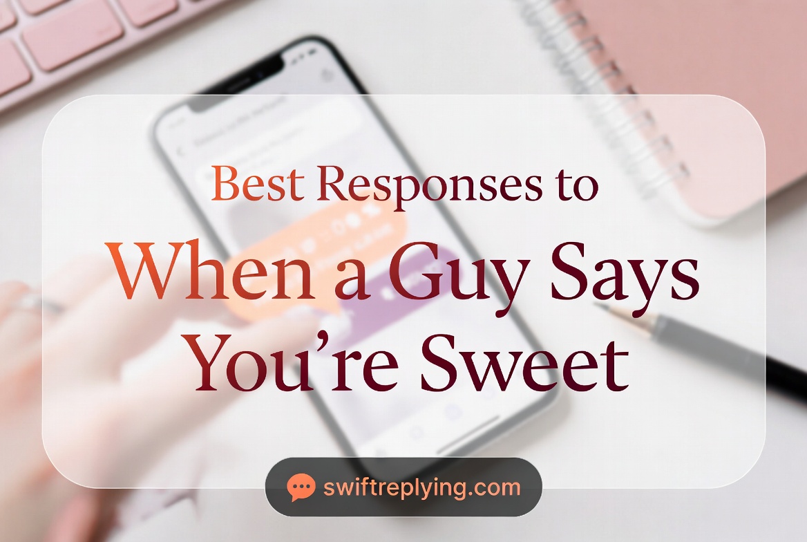 Best Responses to When a Guy Says You’re Sweet