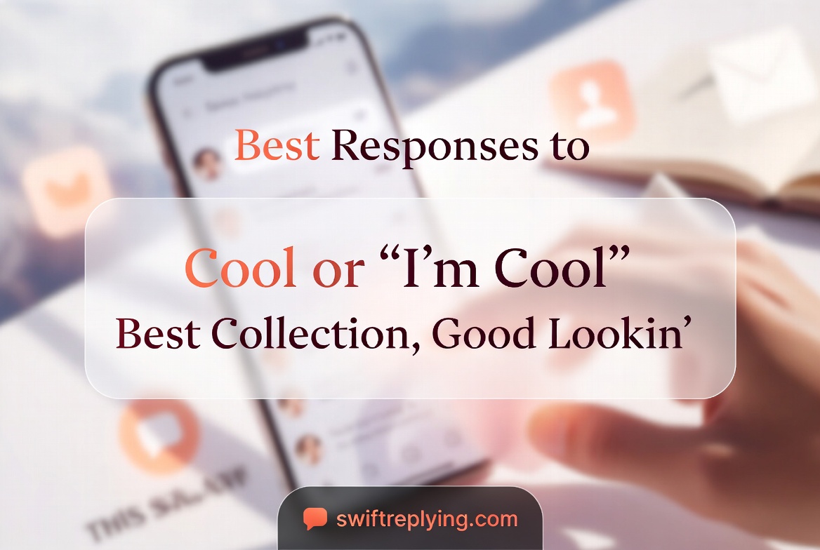 Best Responses to Cool or I m Cool