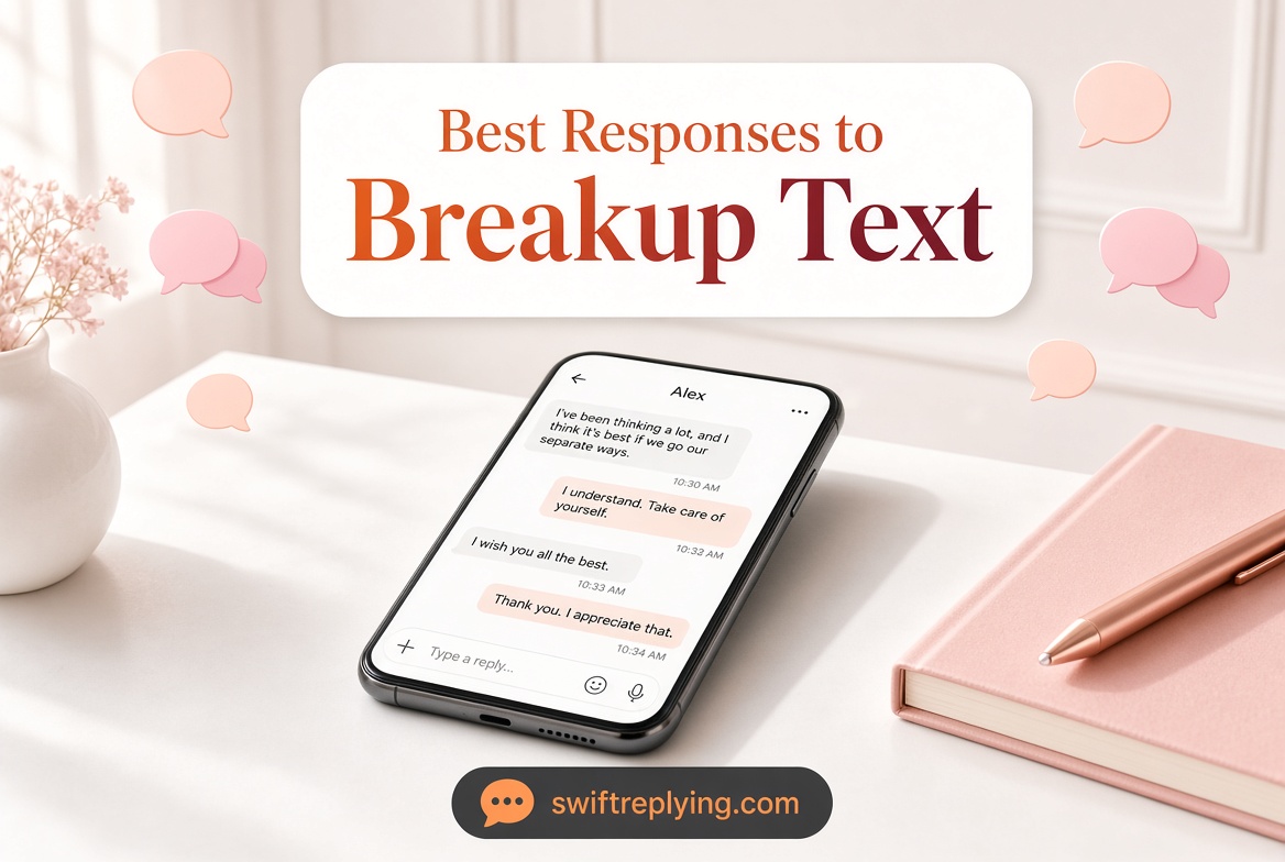 200+ Best Responses to Breakup Text