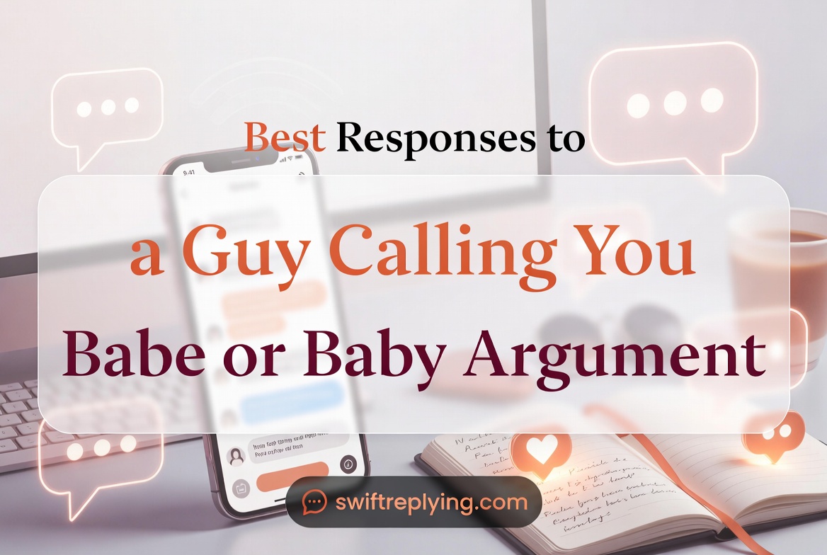Best Responses to a Guy Calling You Babe or Baby