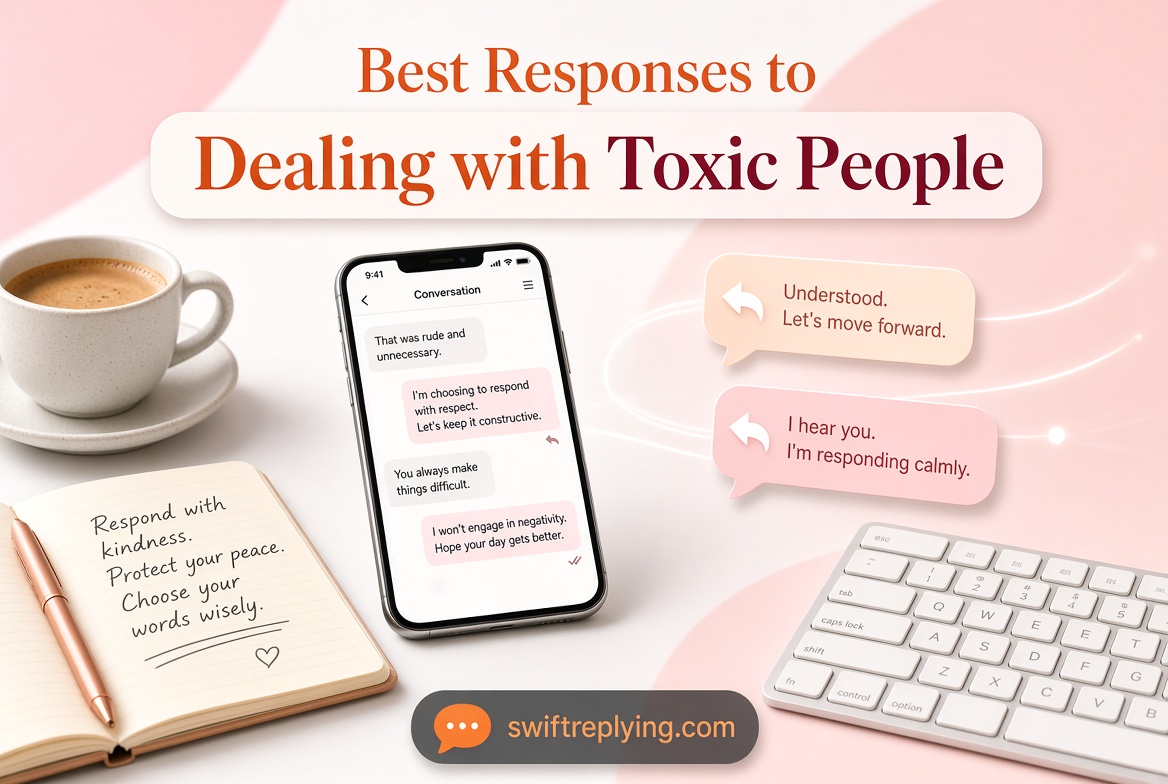 Best Responses to Dealing with Toxic People