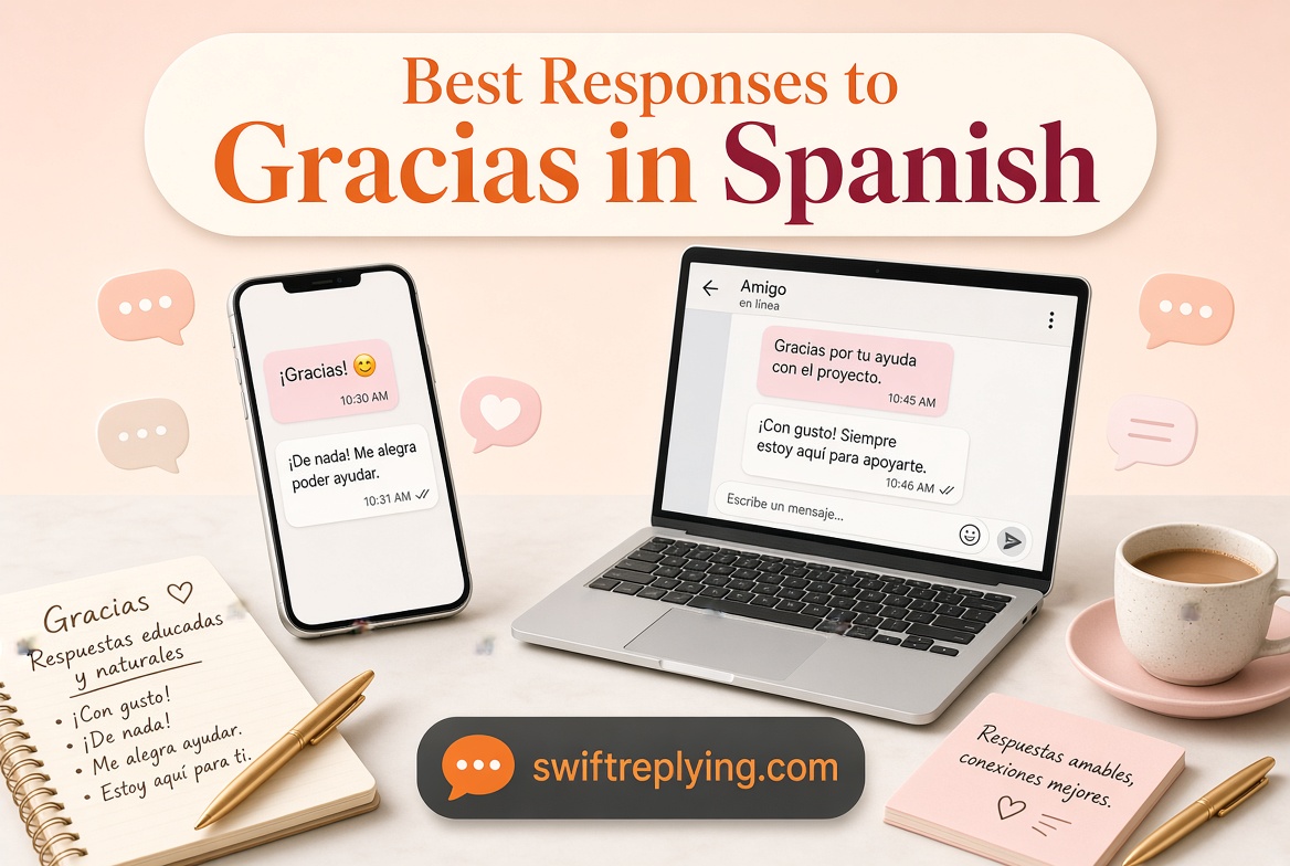 Best Responses to Gracias in Spanish