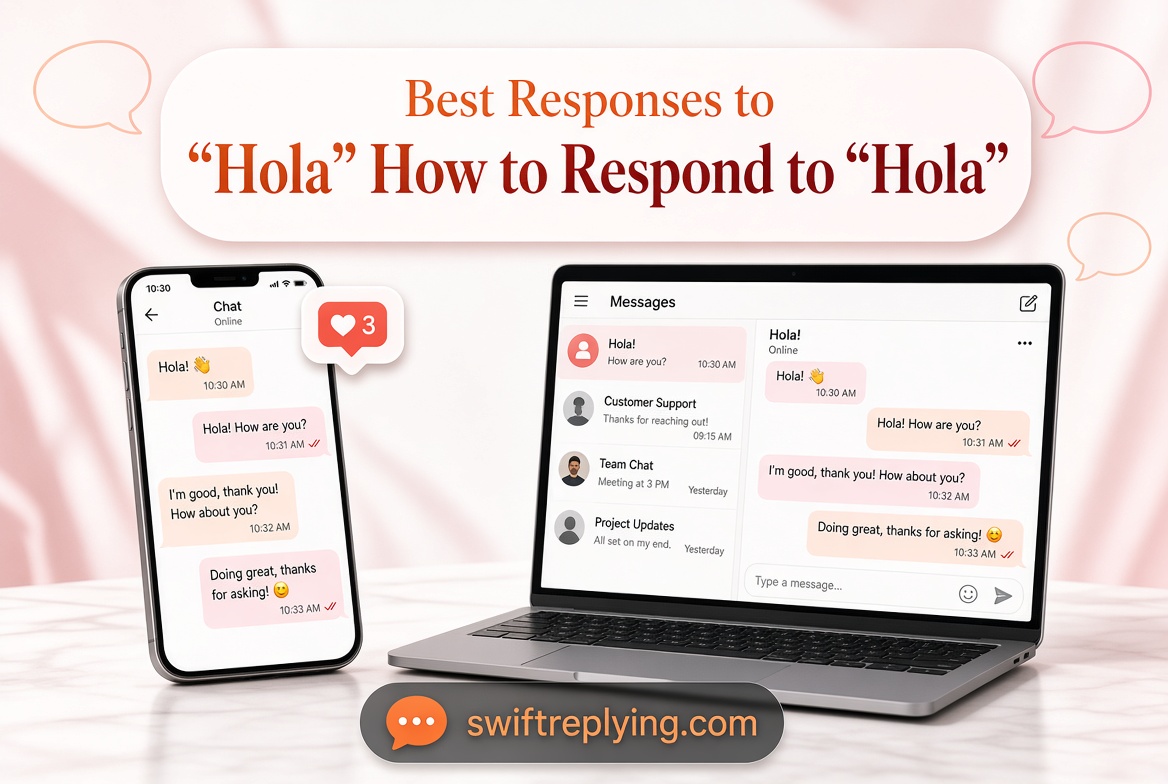 Best Responses to “Hola”