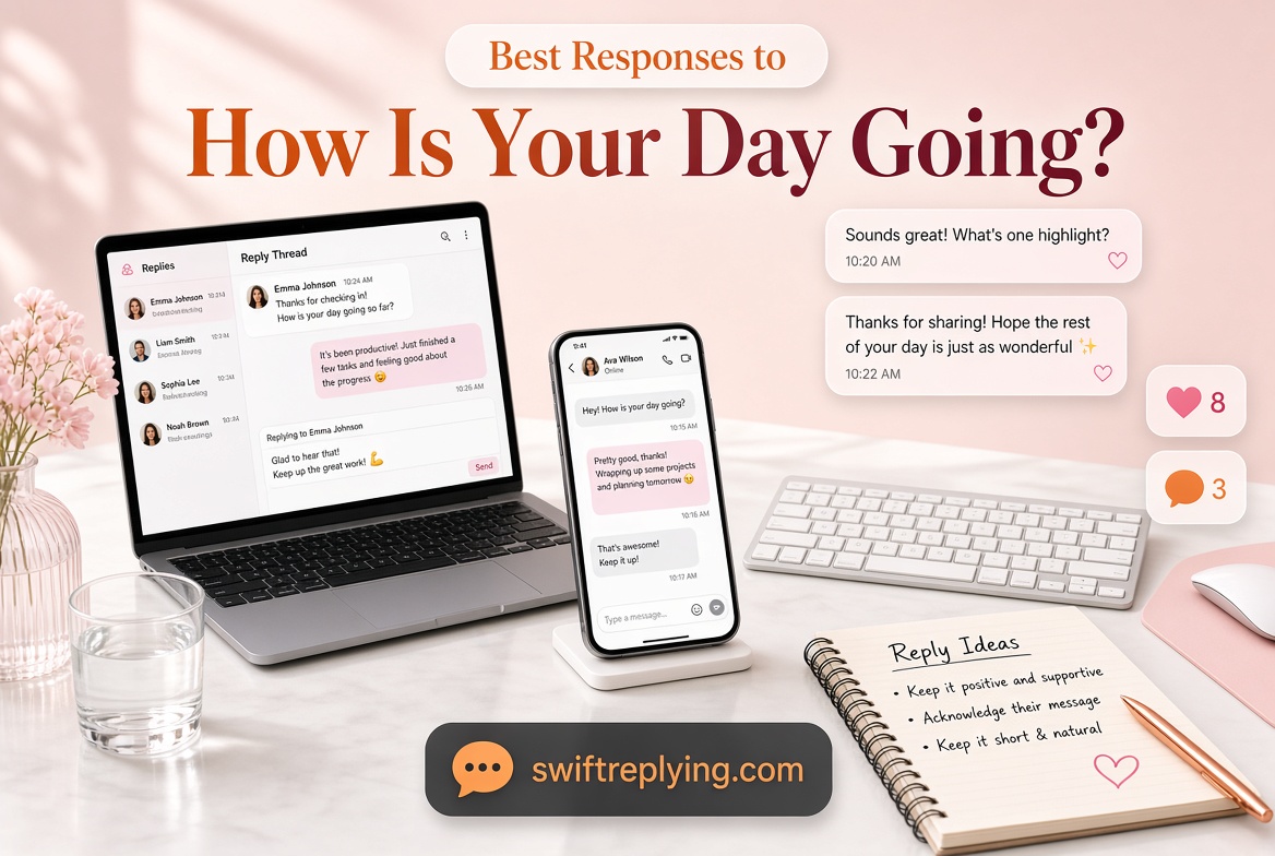 Best Responses to “How Is Your Day Going?”