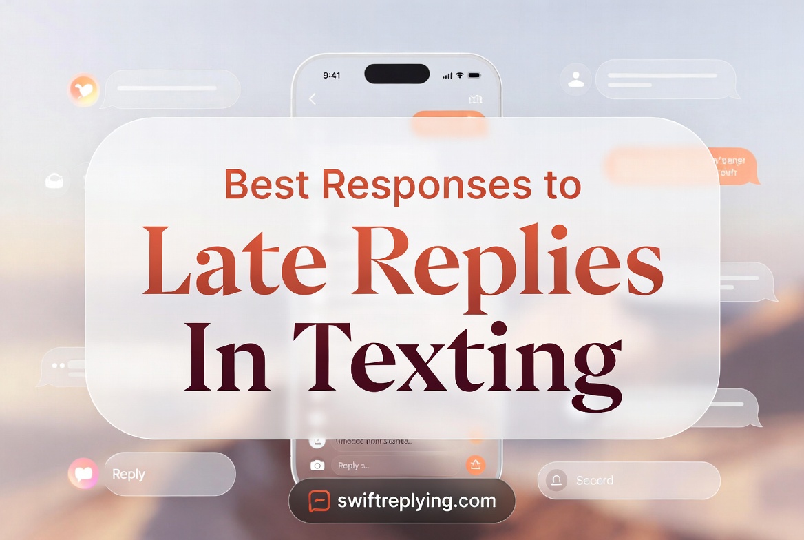 Best Responses to Late Replies In Texting