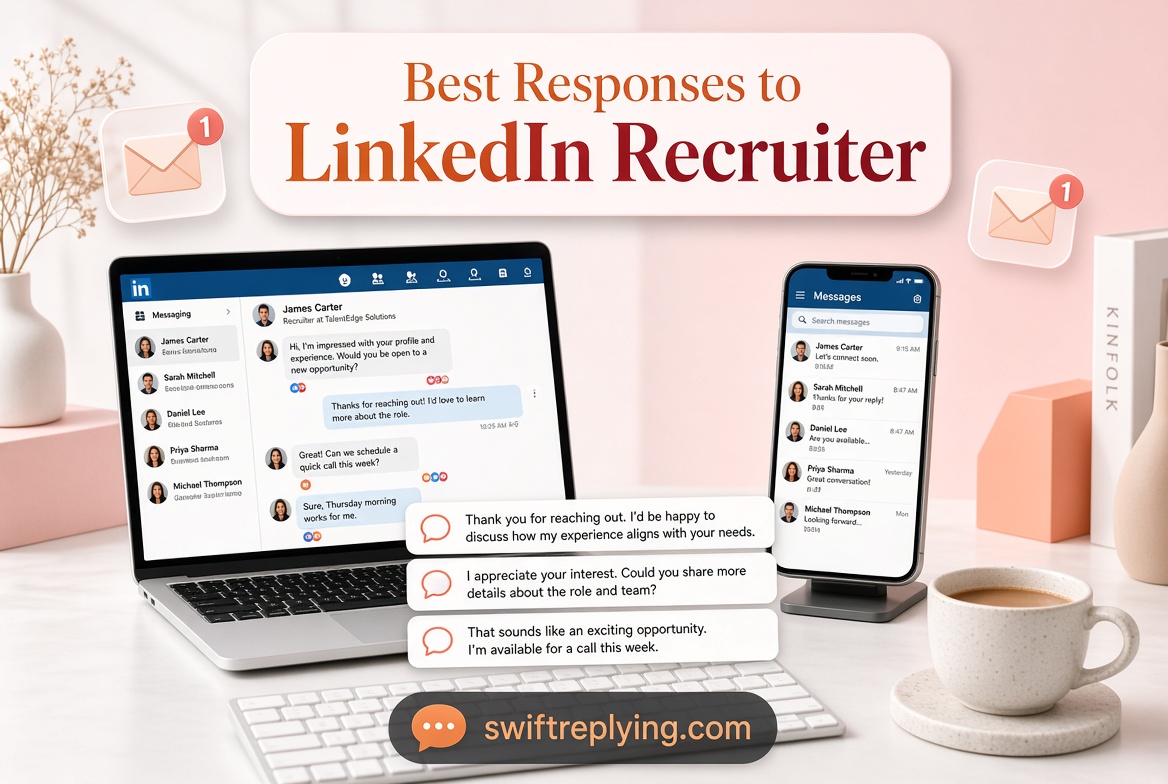 Best Responses to LinkedIn Recruiter
