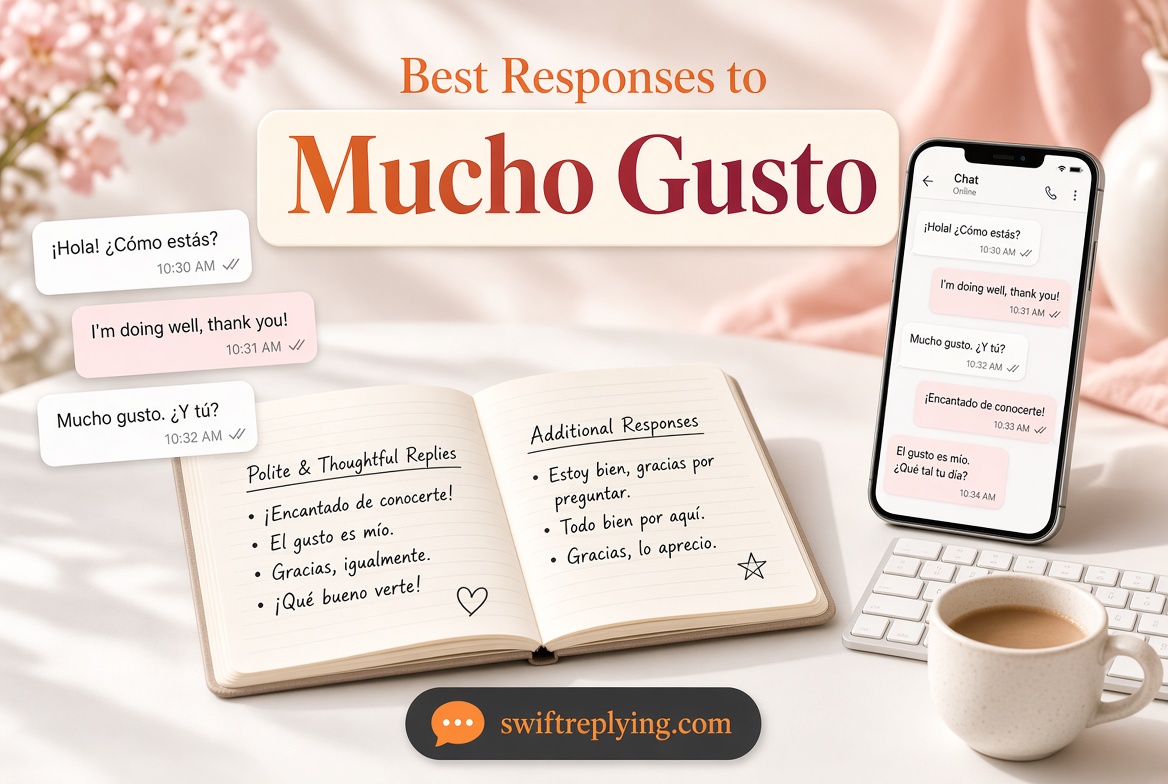Best Responses to “Mucho Gusto” in Spanish & English
