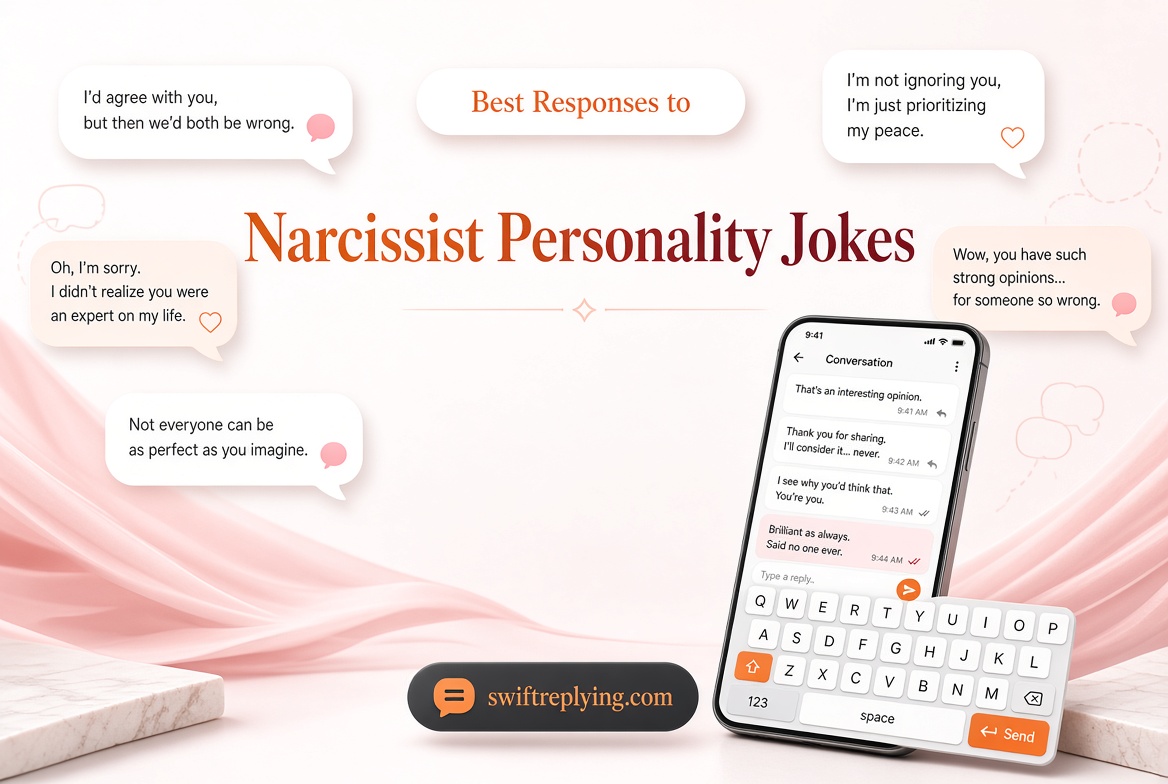 Best Responses to Narcissist Personality Jokes