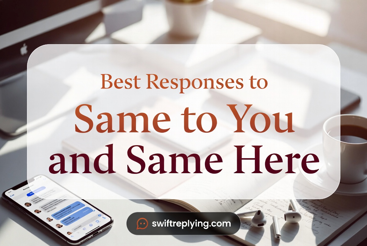 Best Responses to Same to You and Same Here