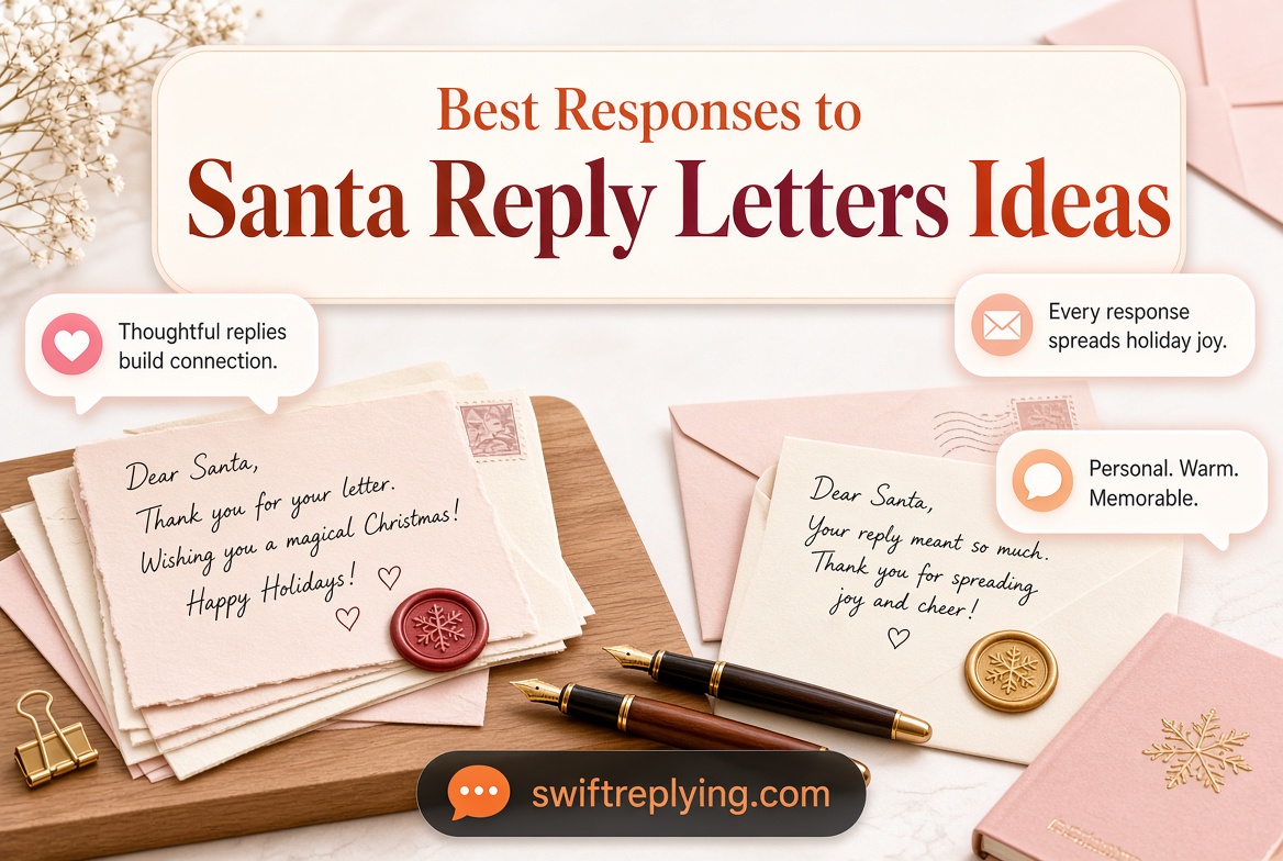 Best Responses to Santa Reply Letters Ideas