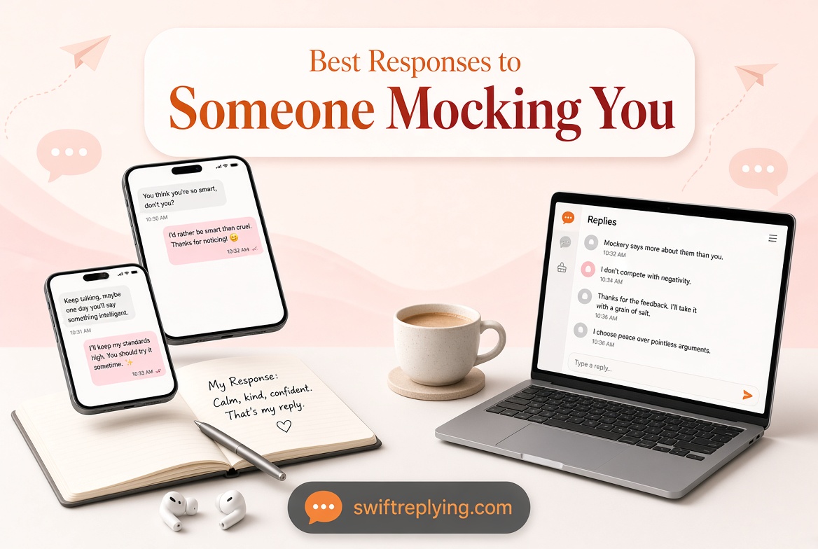Best Responses to Someone Mocking You