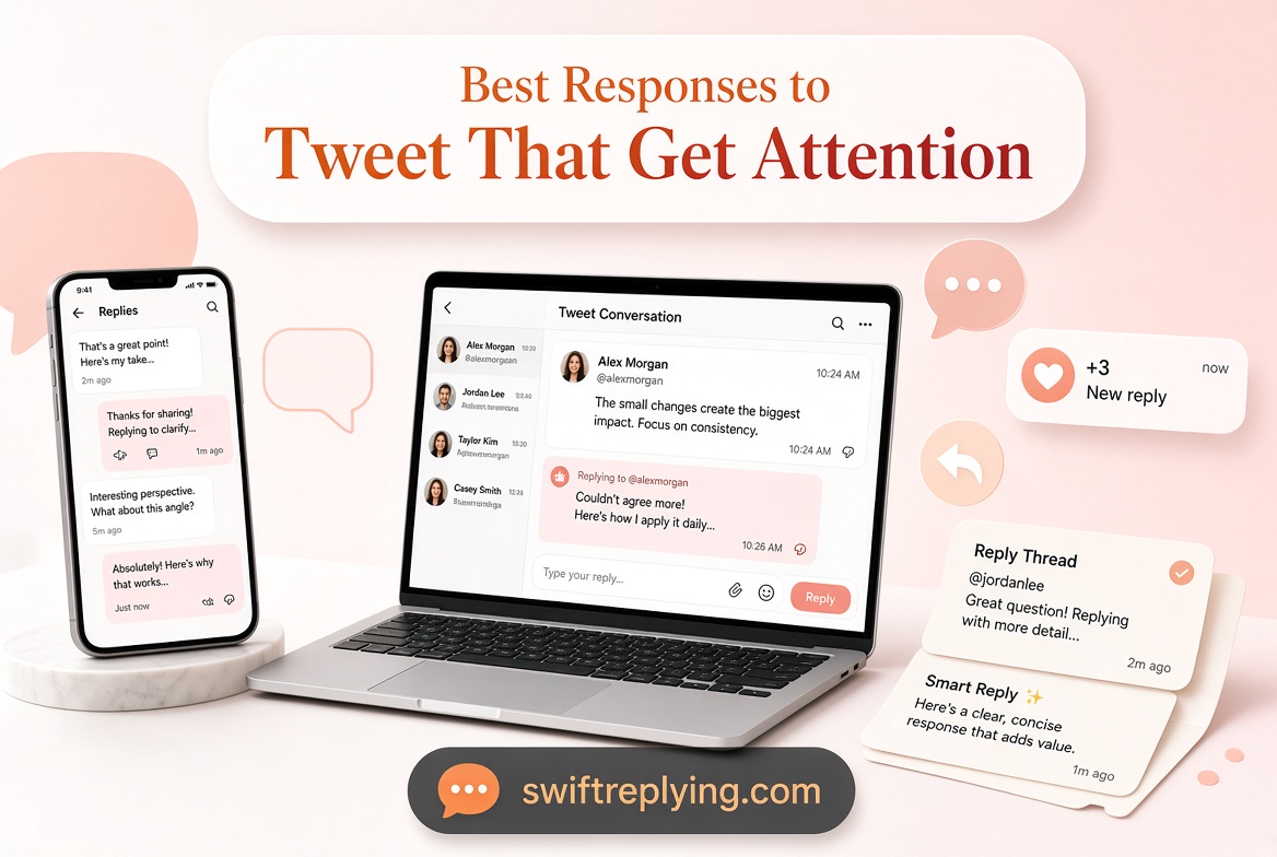 Best Responses to Tweet That Get Attention