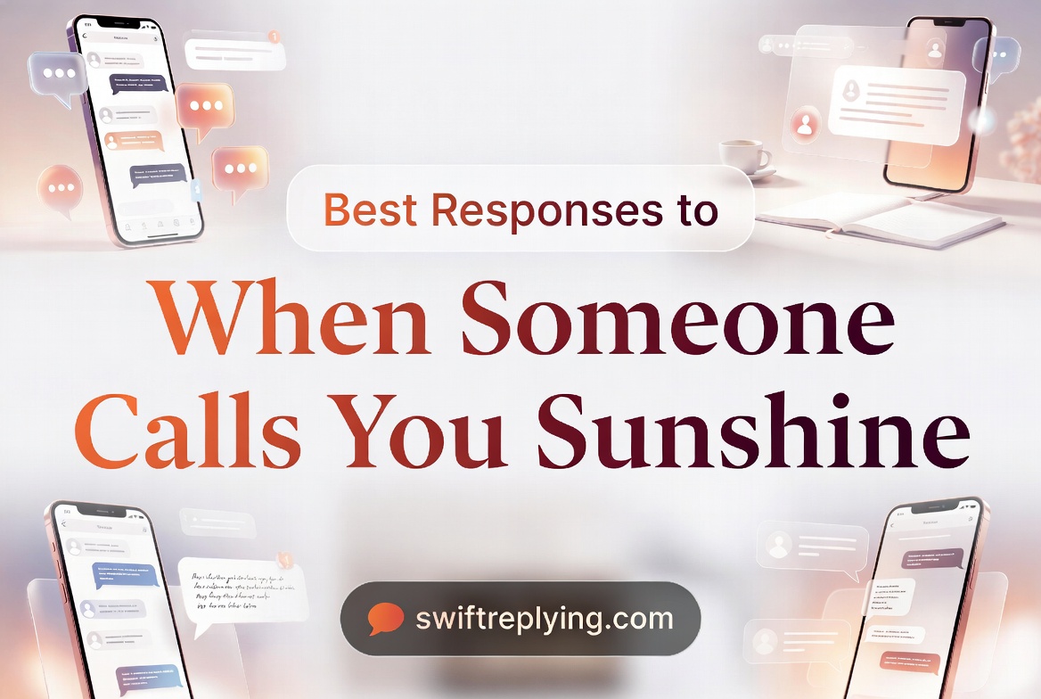 Best Responses to When Someone Calls You Sunshine