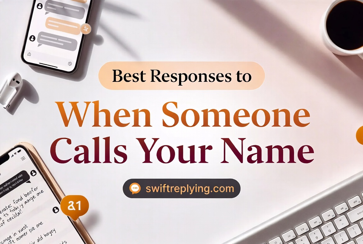 Best Responses to When Someone Calls Your Name