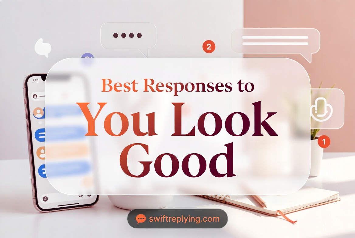 Best Responses to "You Look Good"