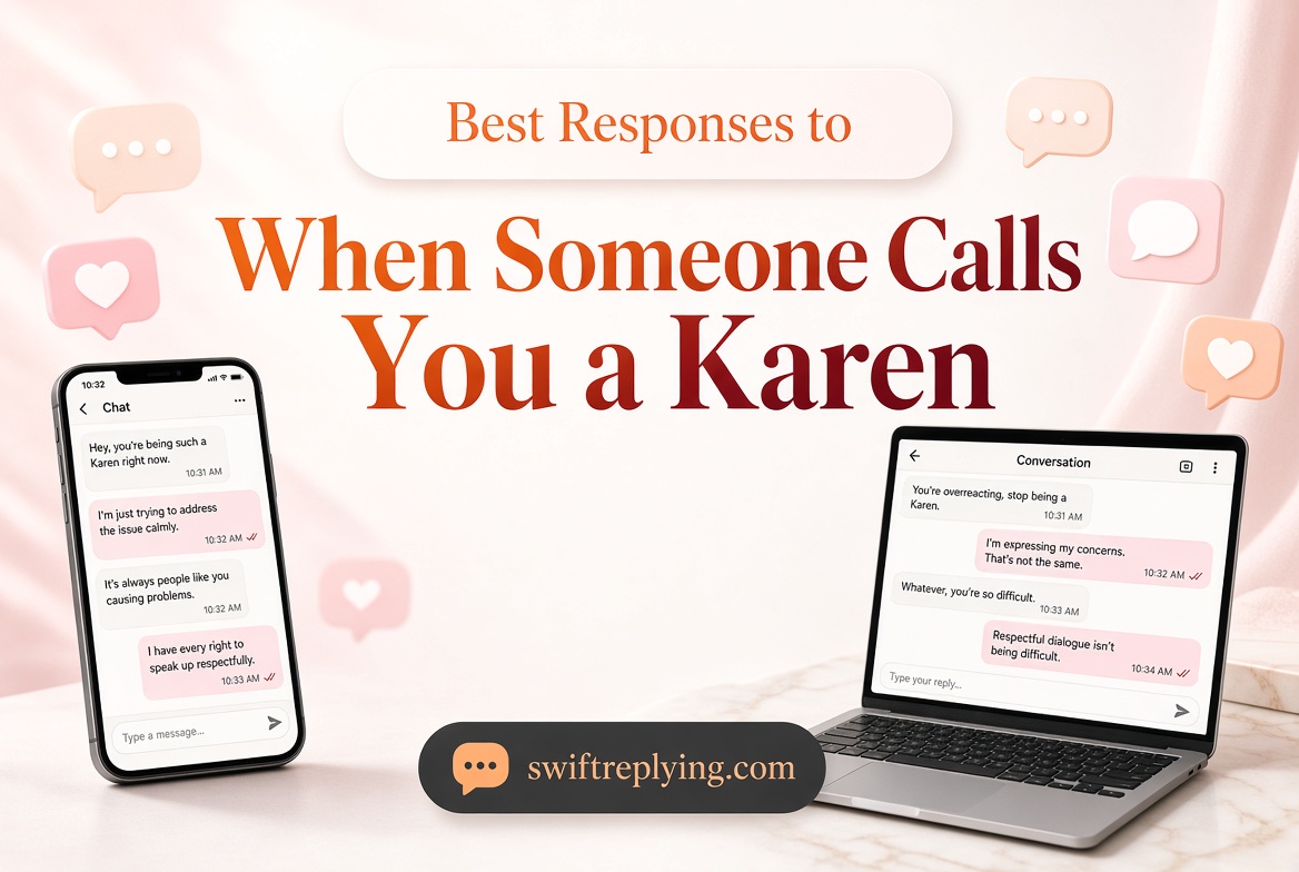 Best Responses When Someone Calls You a Karen