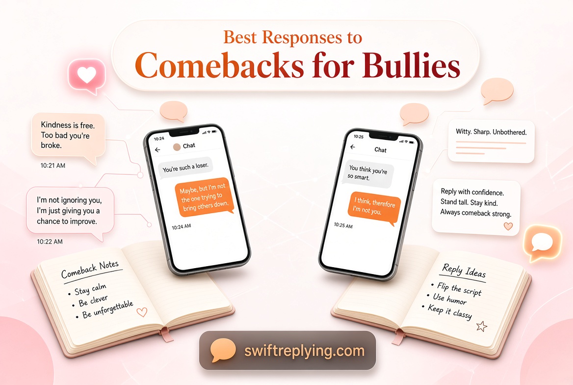 Best Comebacks for Bullies
