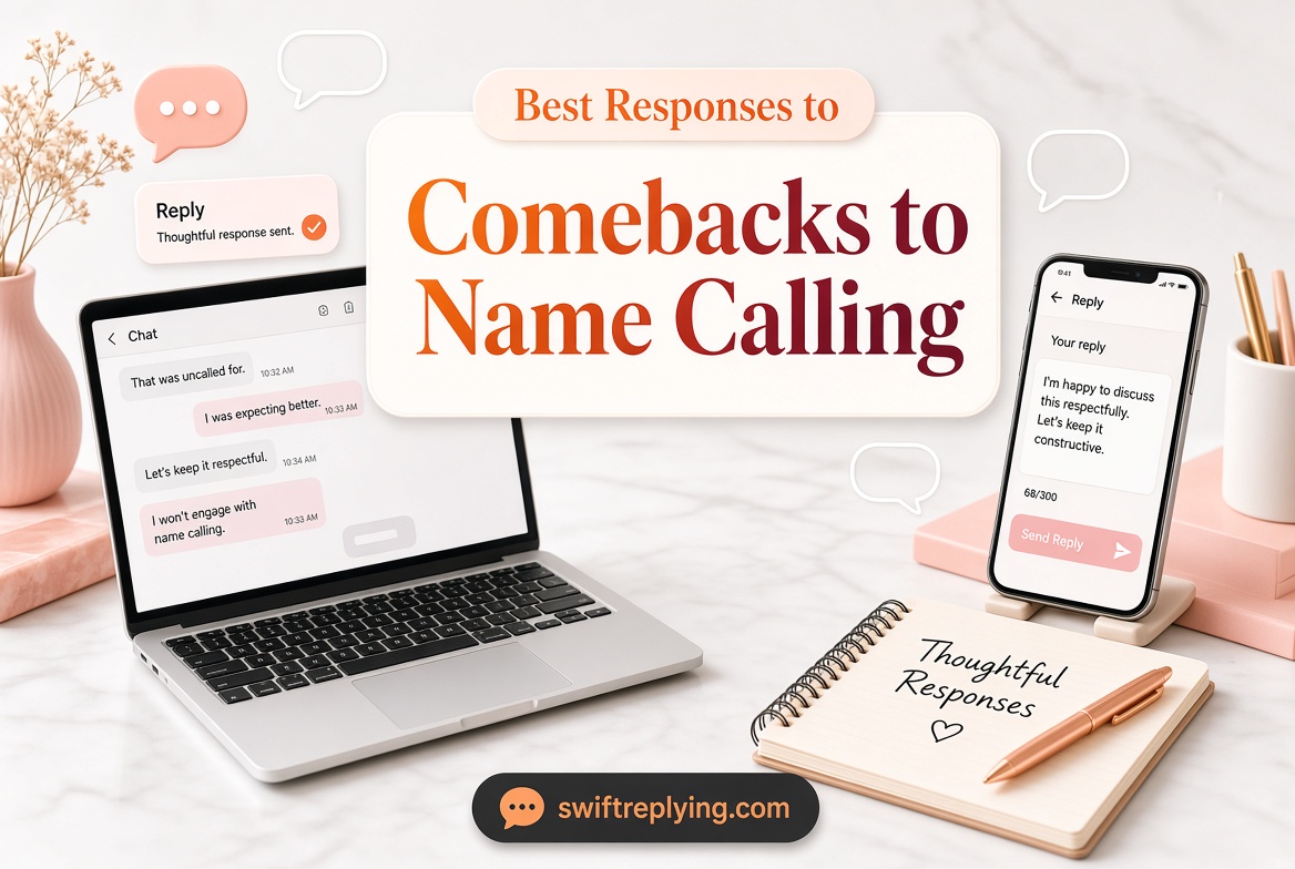 Best Comebacks to Name Calling