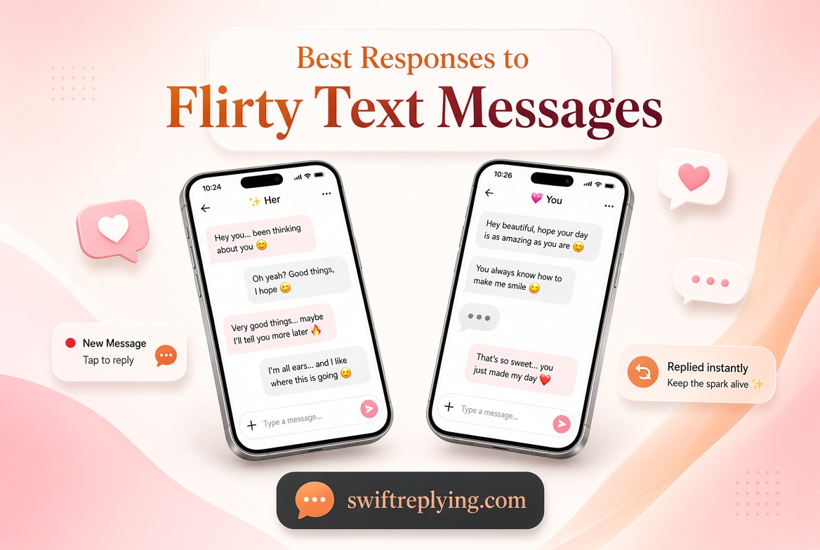 Best Responses to Flirty Text Messages