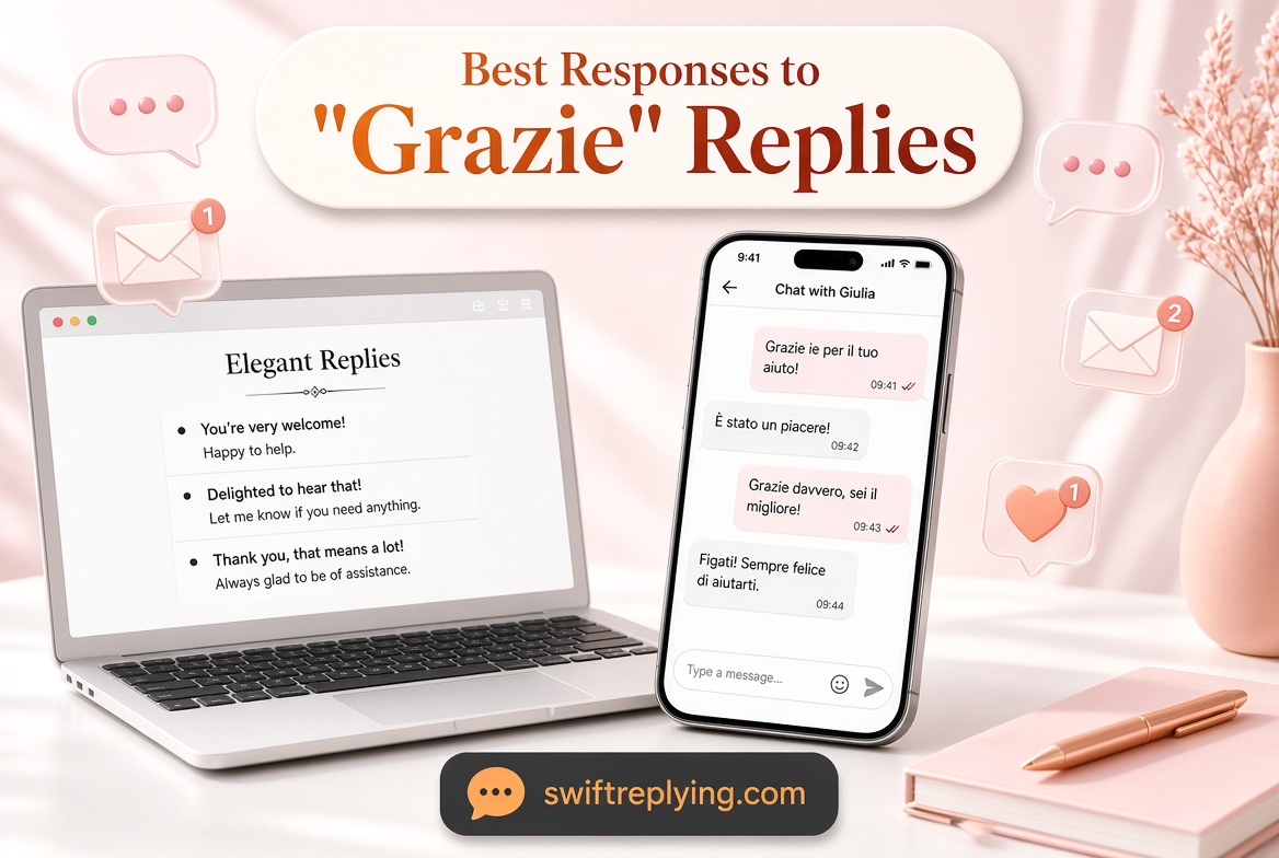 Best Responses to "Grazie" Replies