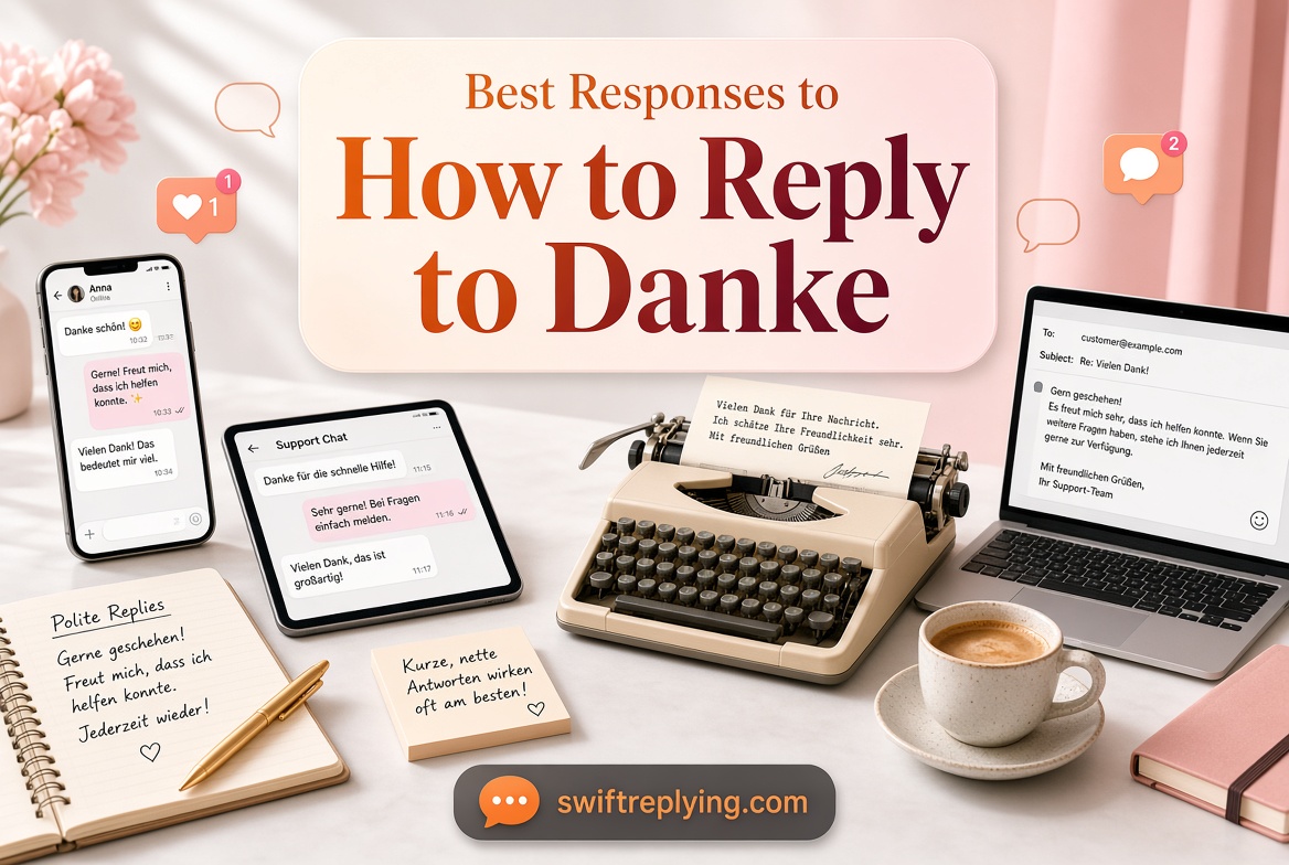 Best Responses to How to Reply to Danke
