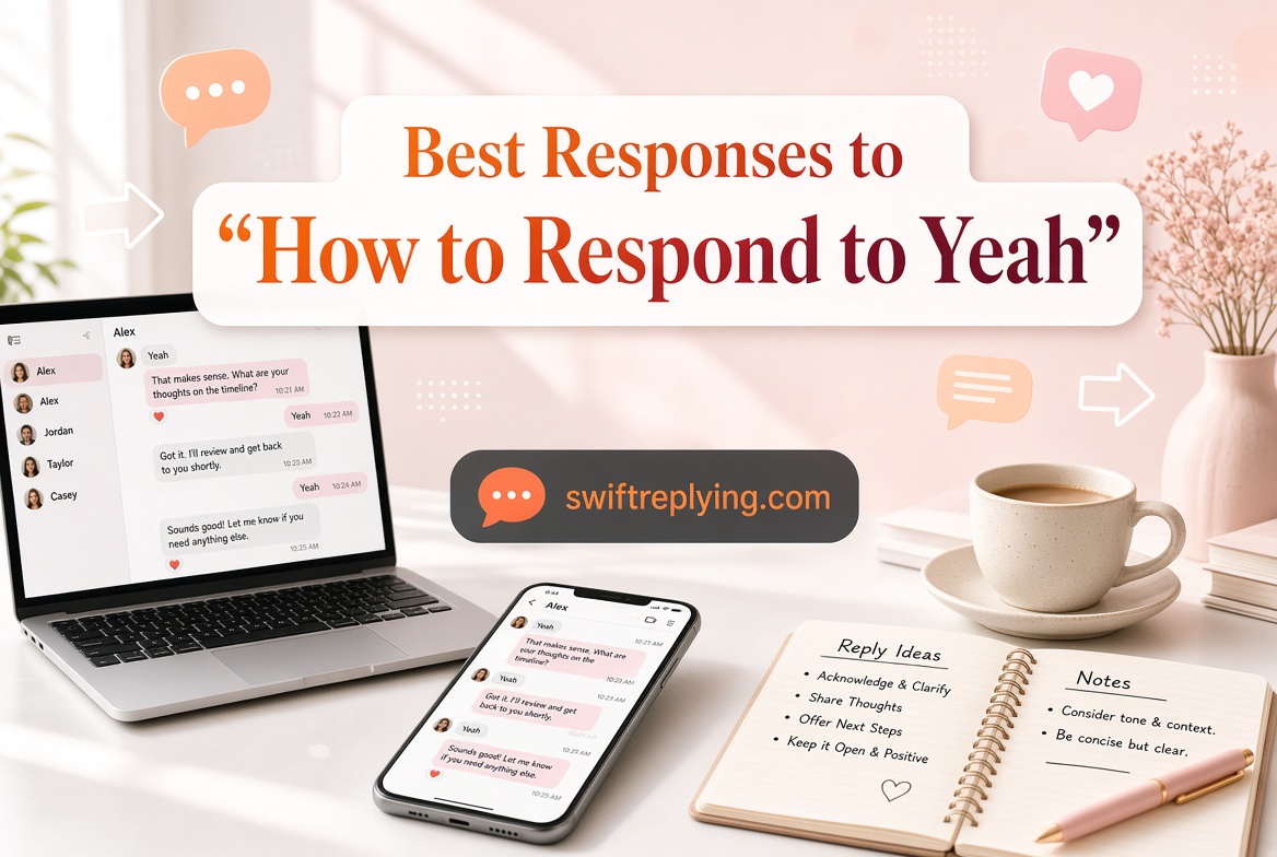 Best Responses to “How to Respond to Yeah”