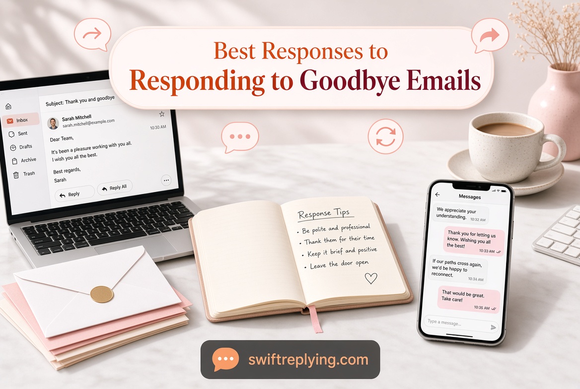 Best Responses to Responding to Goodbye Emails