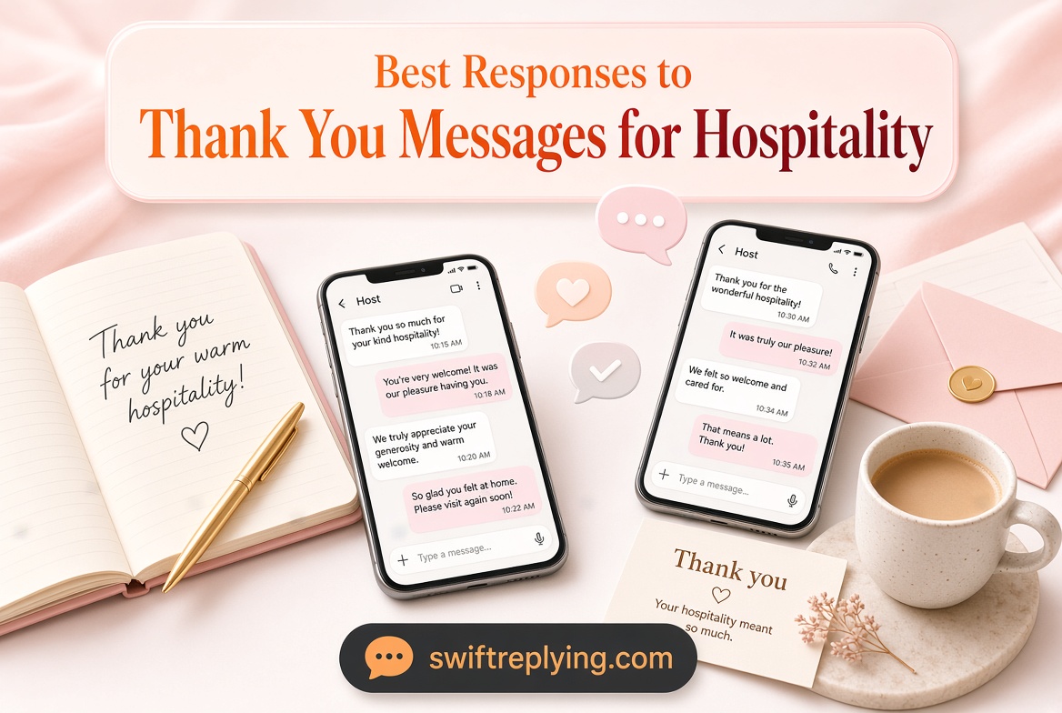 Best Thank You Messages for Hospitality