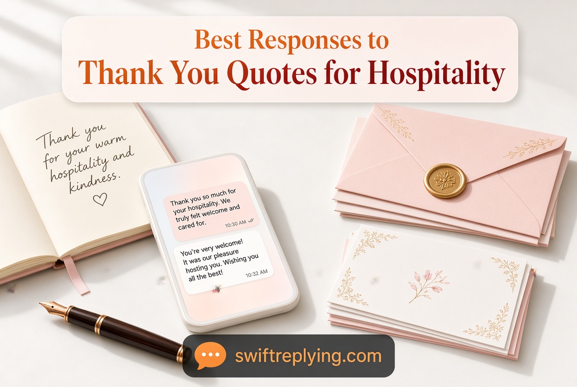 Best Thank You Quotes for Hospitality