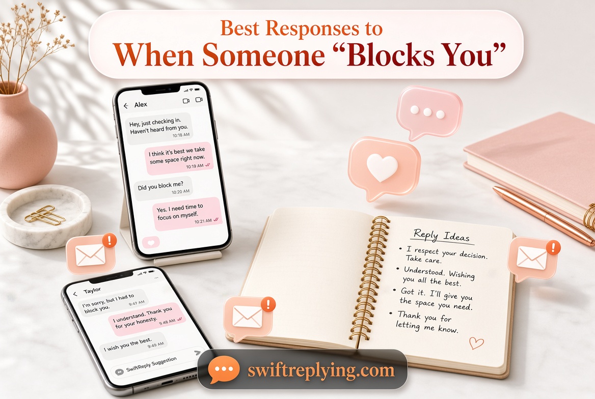 Best Responses to When Someone “Blocks You”