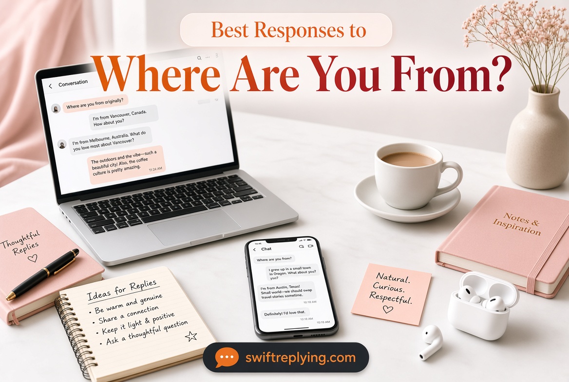 Best Responses to “Where Are You From?”