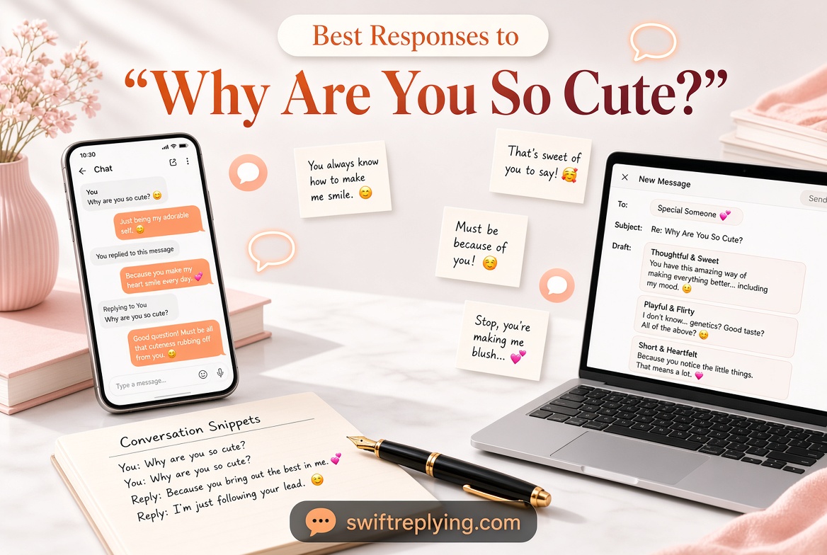Best Responses to “Why Are You So Cute?”