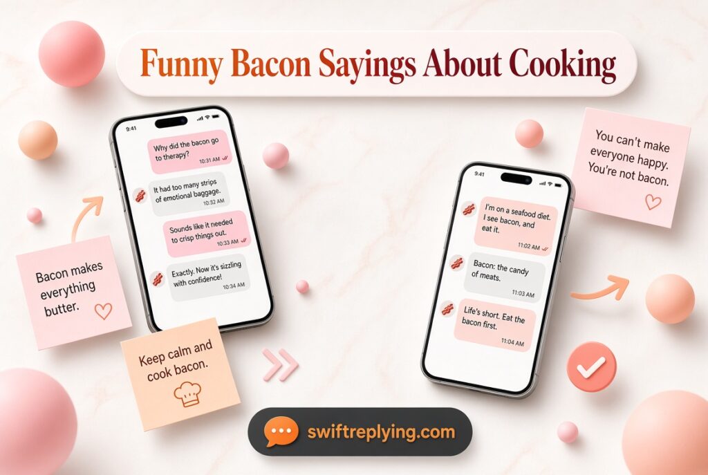 Funny Bacon Sayings About Cooking