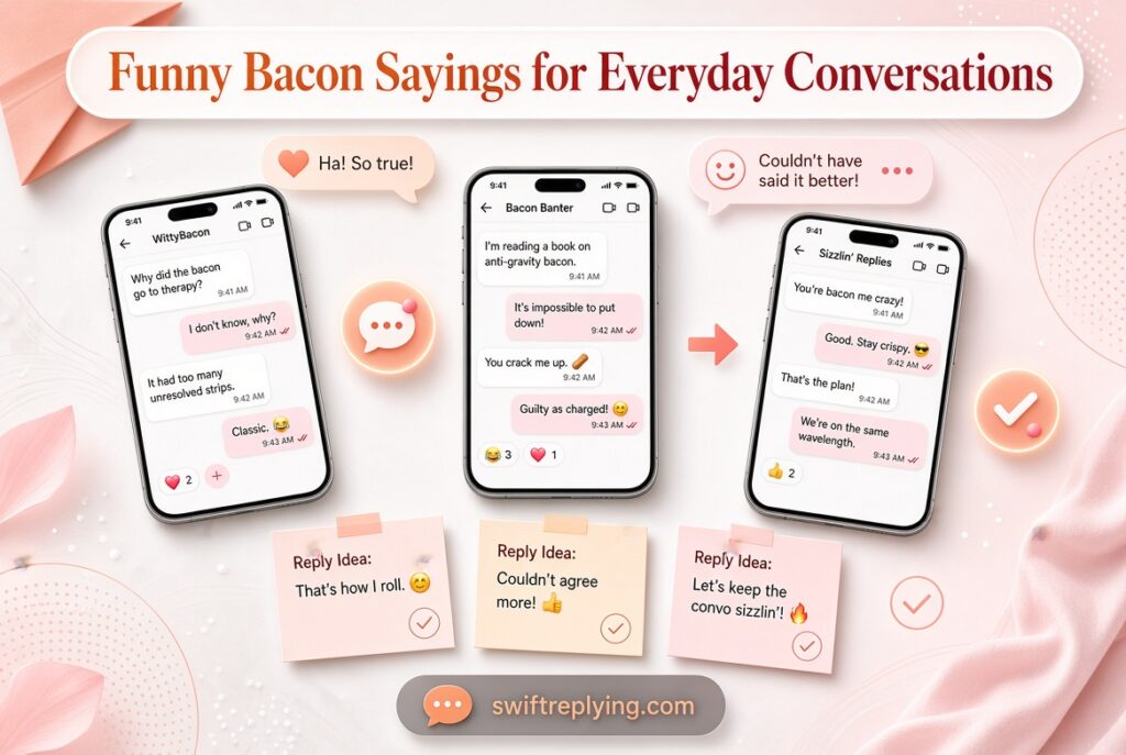 Funny Bacon Sayings for Everyday Conversations