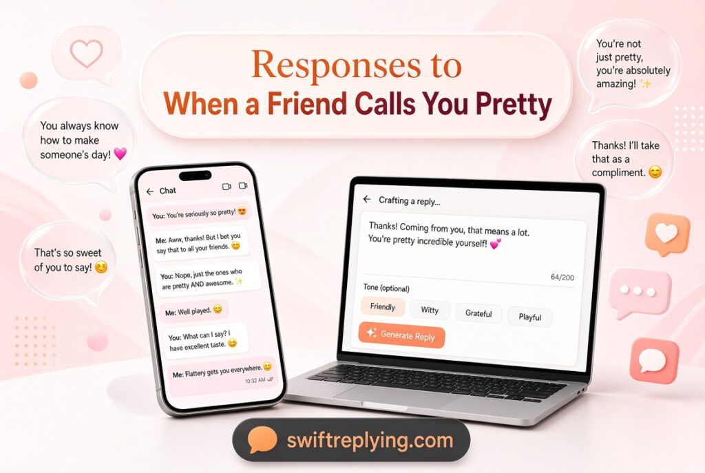 Responses to When a Friend Calls You Pretty