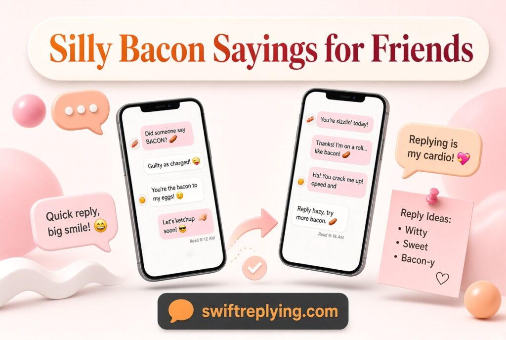 Silly Bacon Sayings for Friends