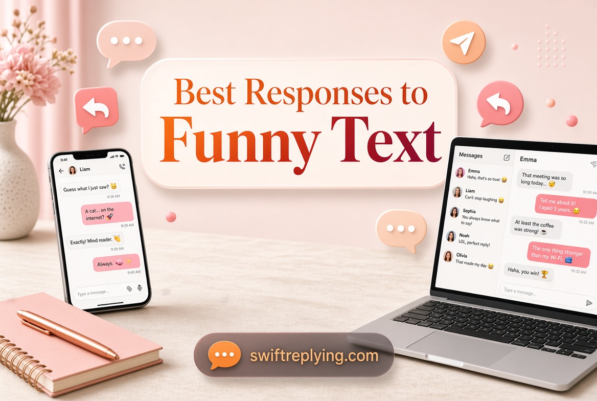 Best Responses to Funny Text