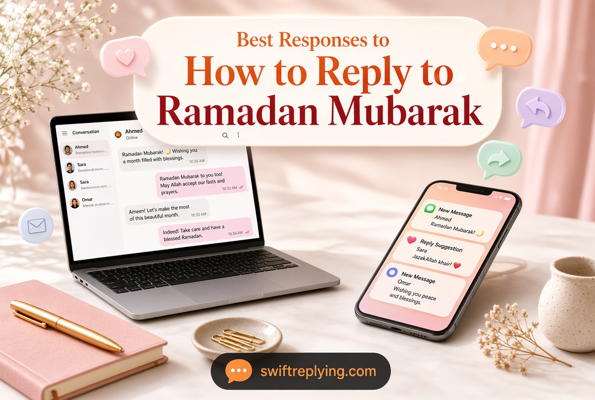 Best Responses to How to Reply to Ramadan Mubarak