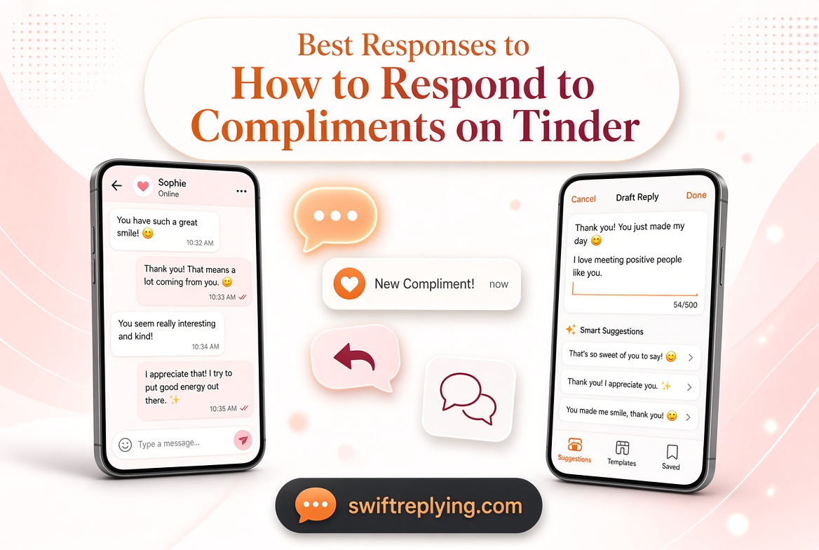 Best Responses to How to Respond to Compliments on Tinder