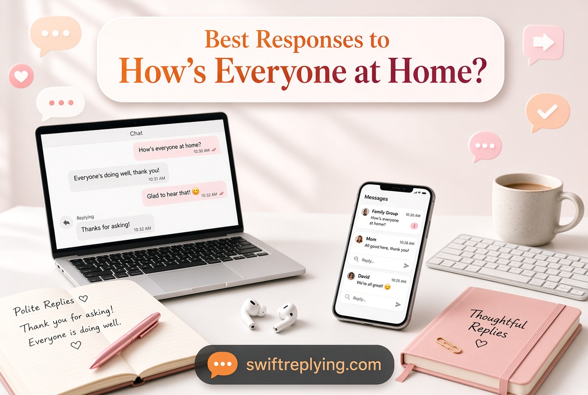 Best Responses to How’s Everyone at Home?