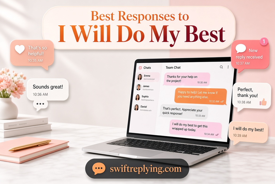Best Responses to “I Will Do My Best”