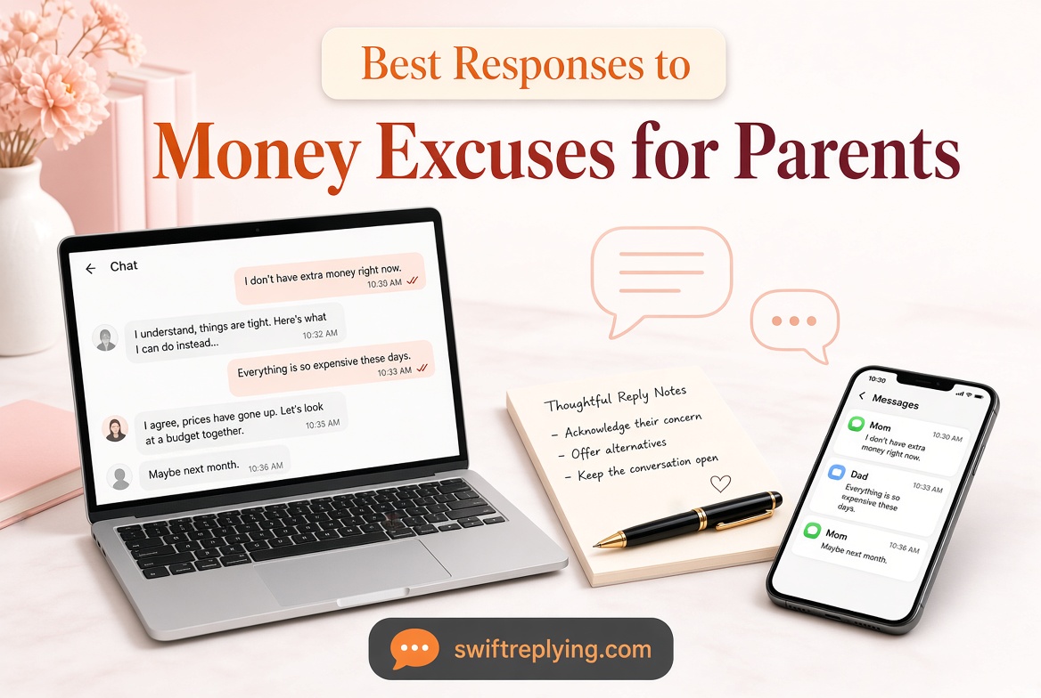 Best Responses to Money Excuses for Parents
