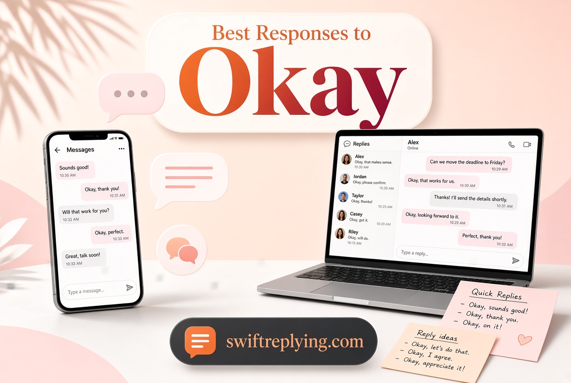 Best Responses to “Okay”