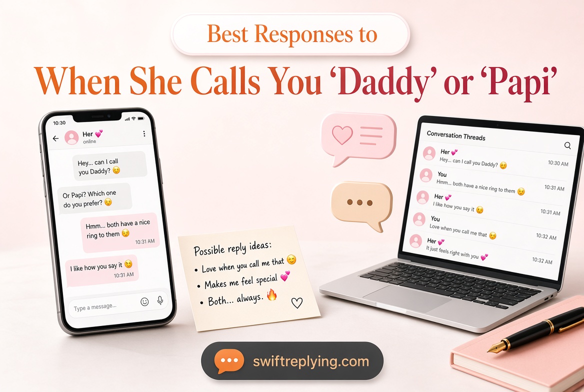 Best Responses to When She Calls You ‘Daddy’ or ‘Papi’