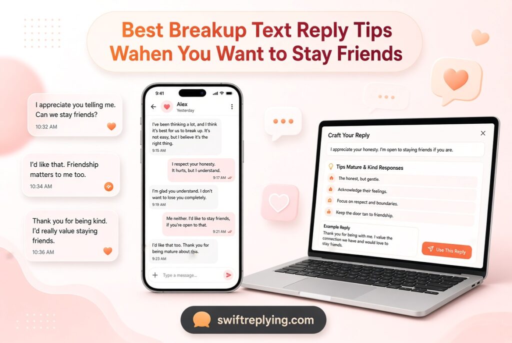 Best Breakup Text Reply Tips When You Want to Stay Friends