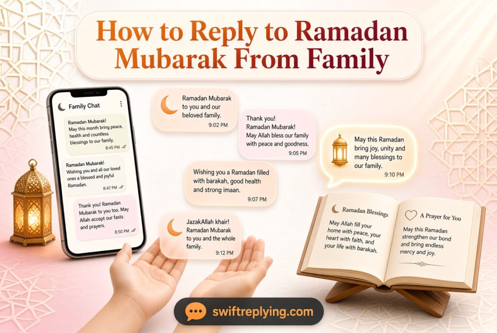 How to Reply to Ramadan Mubarak From Family