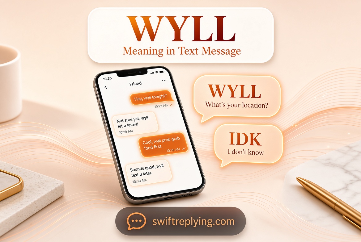 WYLL Meaning in Text Message